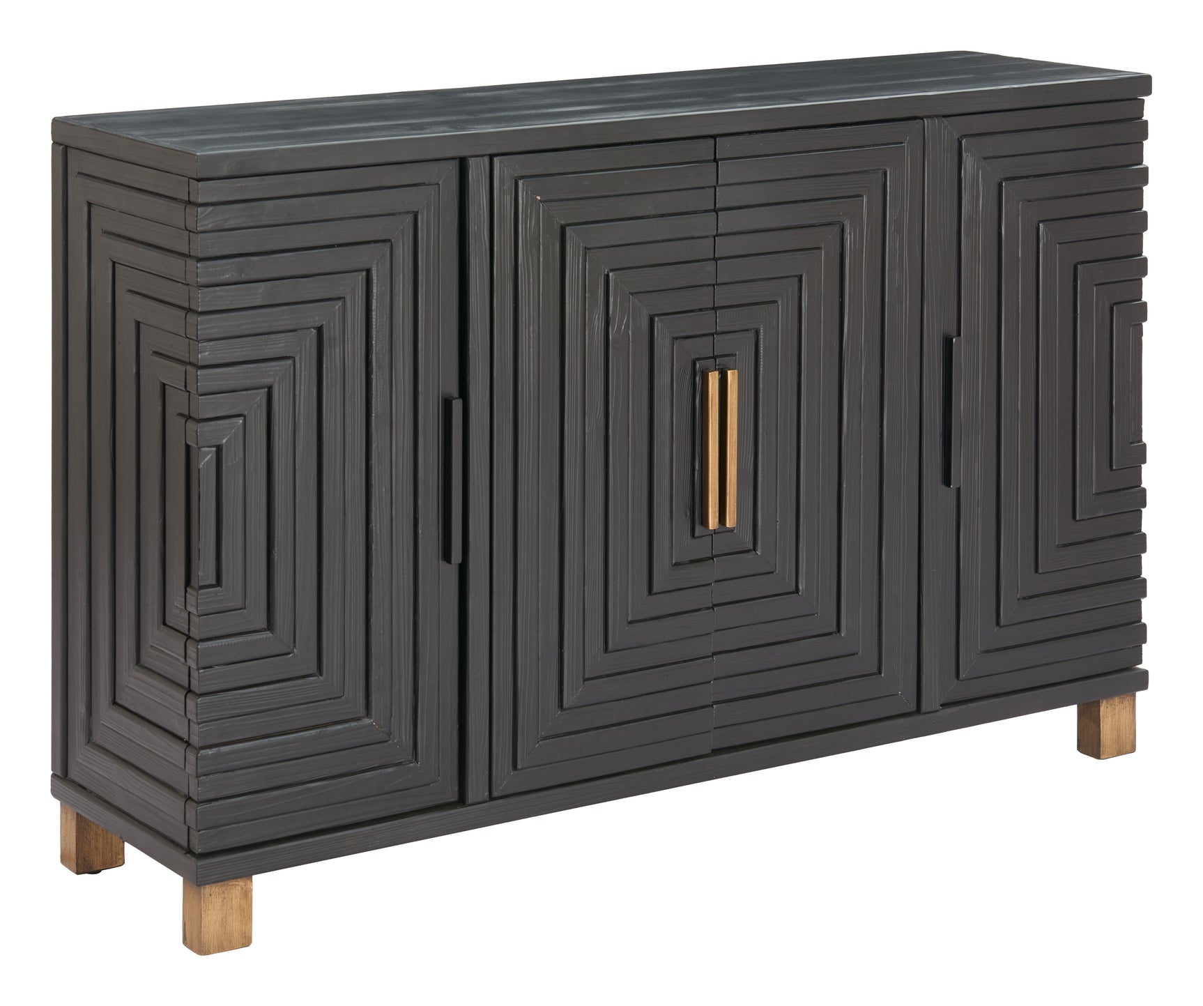 Trazo Black Cabinet