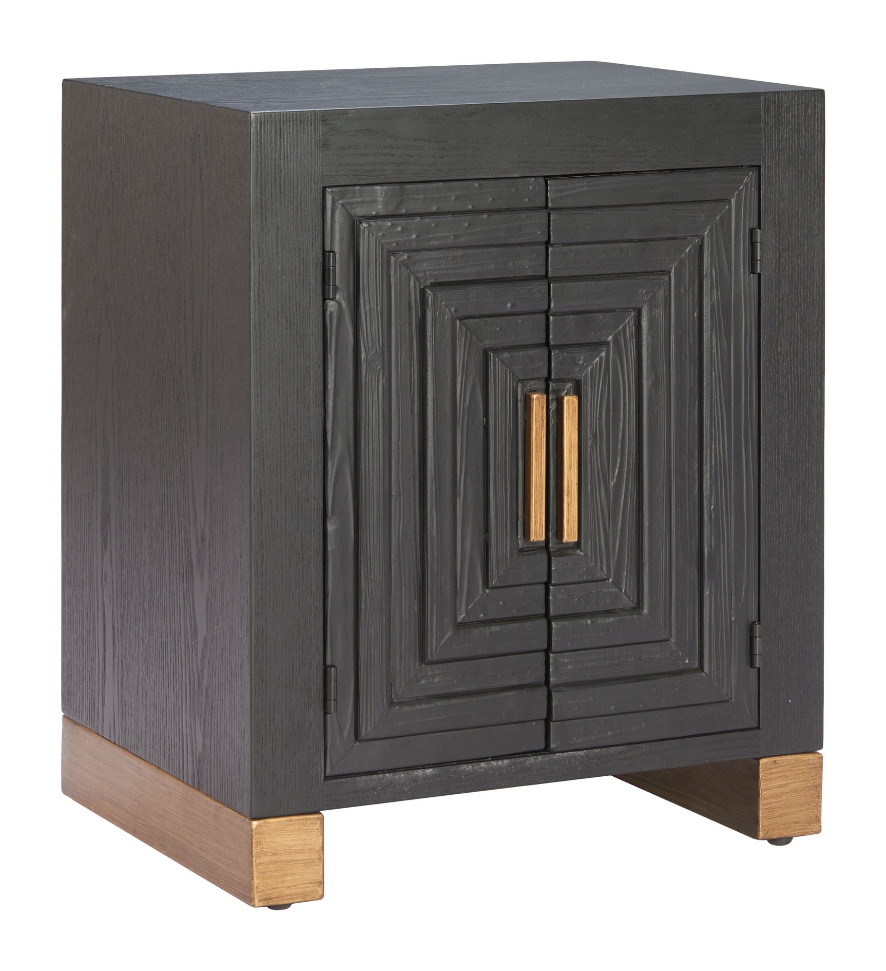 Trazo Black Side Table