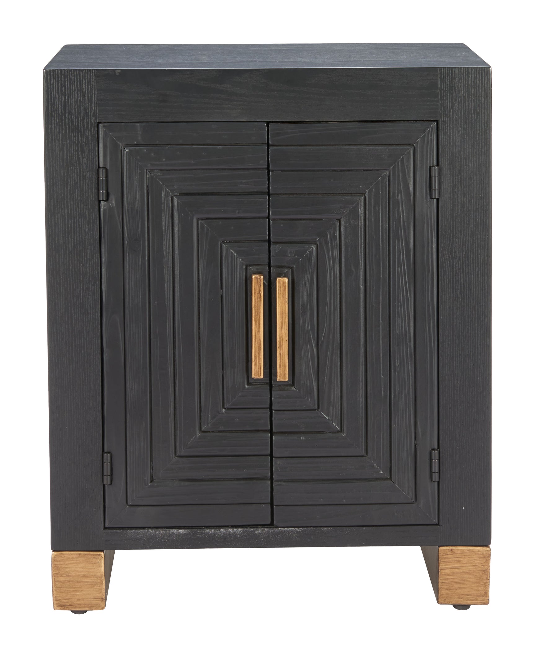 Trazo Black Side Table