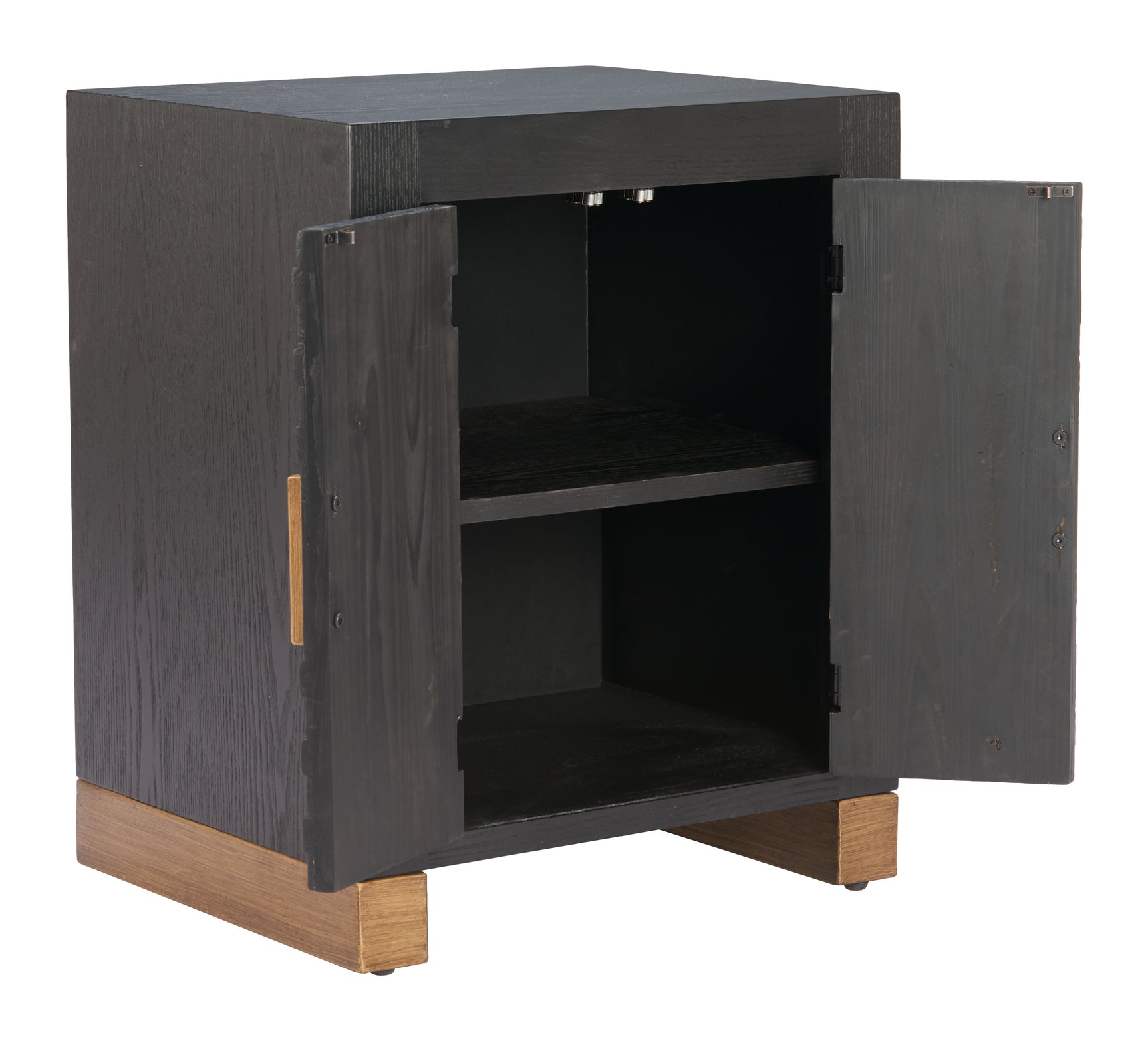 Trazo Black Side Table