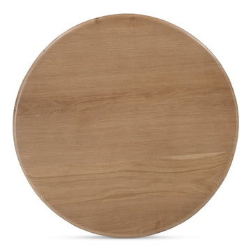 Treccia Oak Side Table - Ornate Home