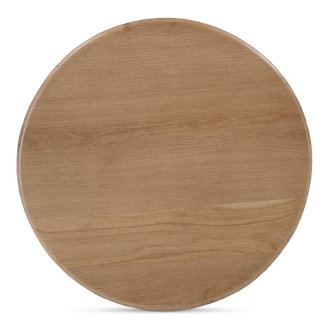 Treccia Oak Side Table - Ornate Home