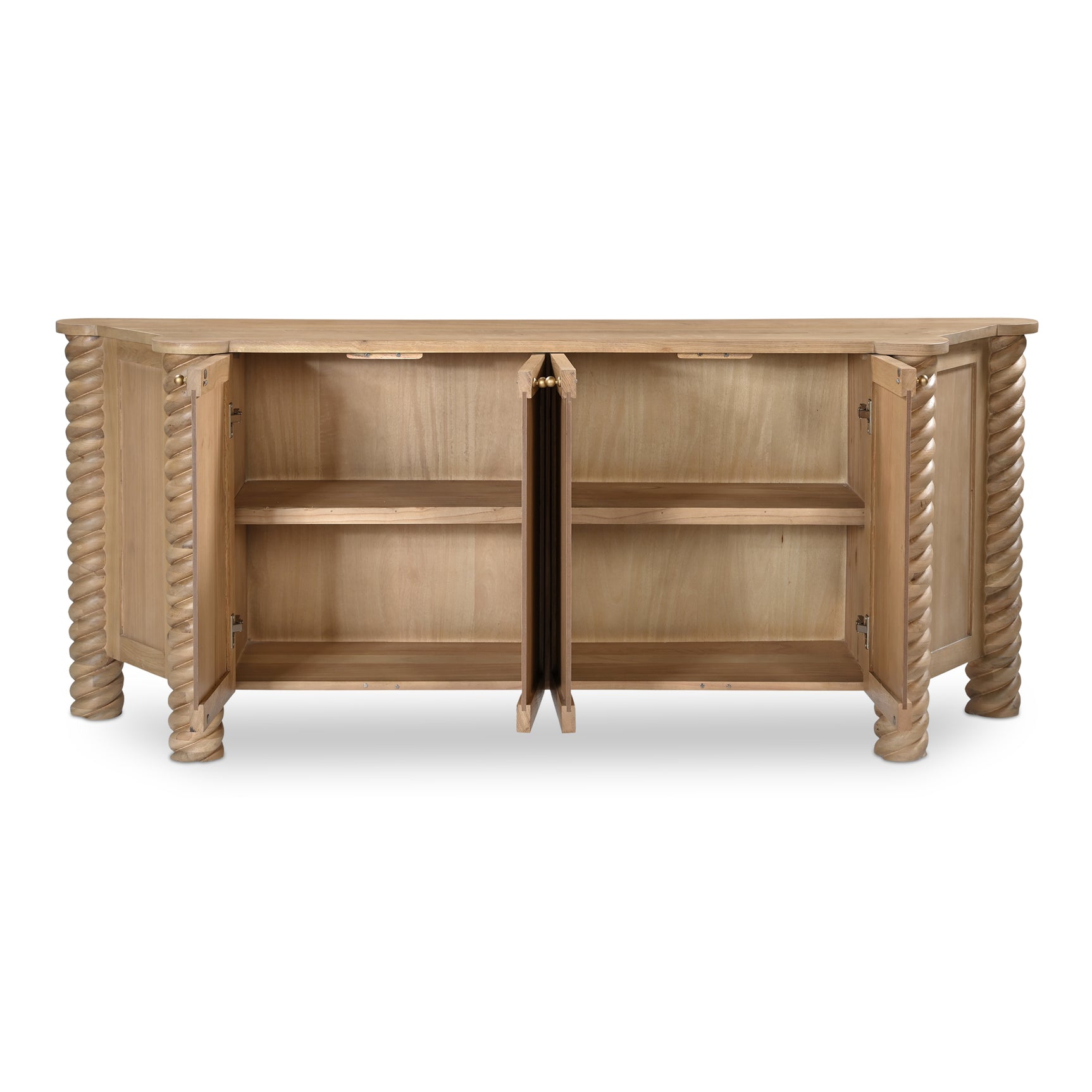 Treccia Oak Sideboard - Ornate Home