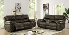 Tredegar Mocha Power Loveseat - Ornate Home