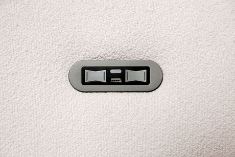 Treharris White Power Reclining Sofa & Loveseat - Ornate Home