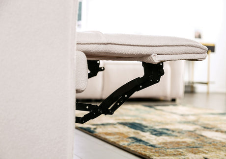 Treharris White Power Reclining Sofa & Loveseat - Ornate Home