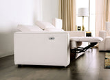 Treharris White Power Reclining Sofa & Loveseat - Ornate Home