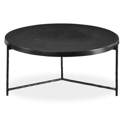 Trellick Black Modern Coffee Table - Ornate Home