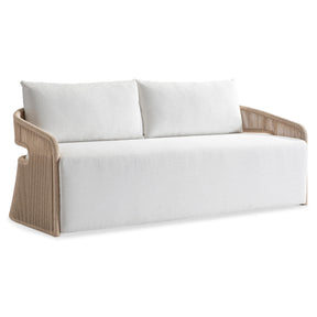 Trellis Blue/Gray Outdoor Sofa