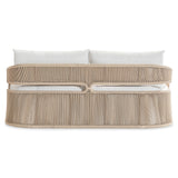 Trellis Blue/Gray Outdoor Sofa