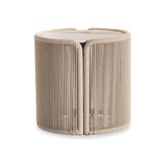 Trellis Brown Outdoor Side Table - Ornate Home