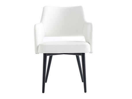 Tremont Dining Arm Chair in White - Ornate Home