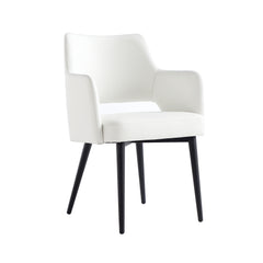 Tremont Dining Arm Chair in White (set of 2) - Ornate Home