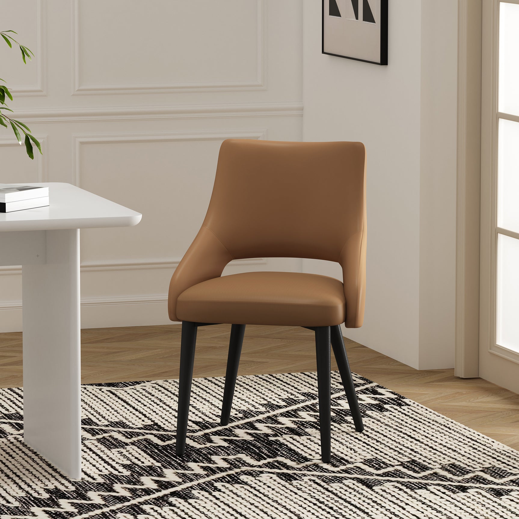 Tremont Dining Chair in Saddle - Ornate Home