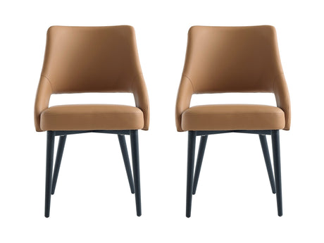 Tremont Dining Chair in Saddle (set of 2) - Ornate Home