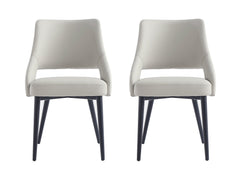 Tremont Dining Chair in Stone (set of 2) - Ornate Home
