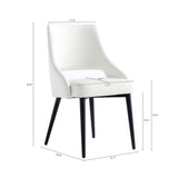 Tremont Dining Chair in White - Ornate Home