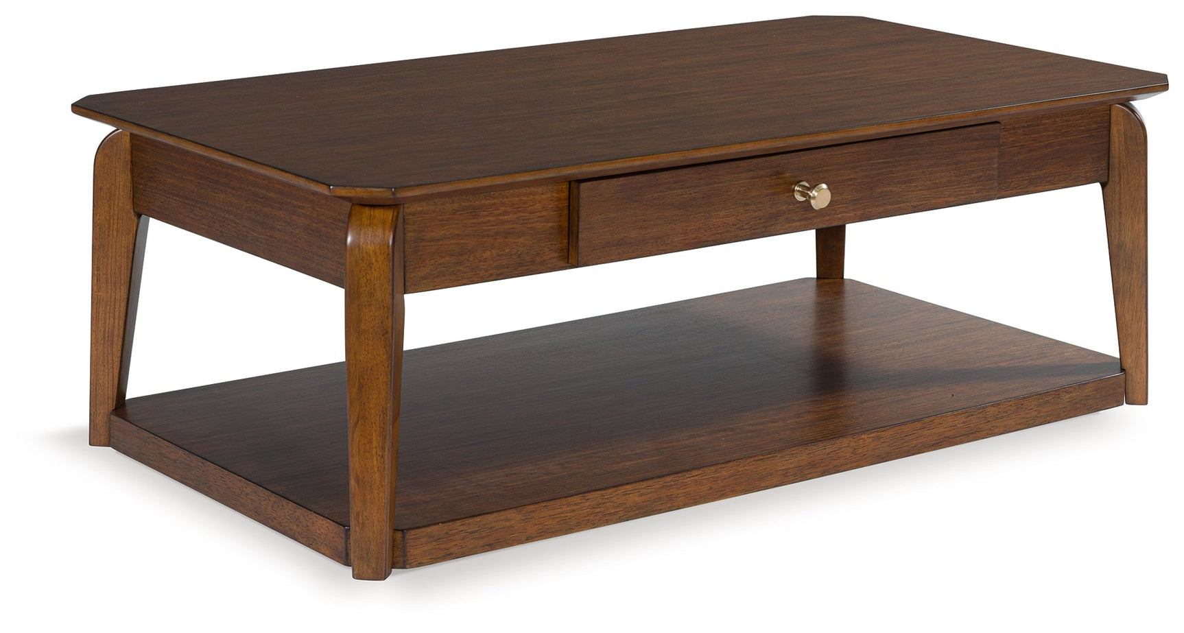Trenmour Medium Brown Rectangular Cocktail Table (Online Special Price) - Ornate Home