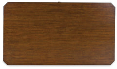 Trenmour Medium Brown Rectangular Cocktail Table - Ornate Home