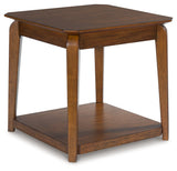 Trenmour Medium Brown Square End Table (Online Special Price) - Ornate Home