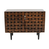 Trent Chestnut 2 Door Accent Cabinet - Ornate Home