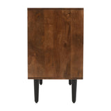 Trent Chestnut 2 Door Accent Cabinet - Ornate Home