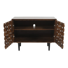 Trent Chestnut 2 Door Accent Cabinet - Ornate Home