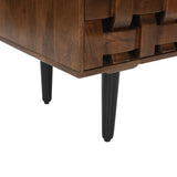 Trent Chestnut 2 Door Accent Cabinet - Ornate Home