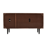 Trent Chestnut 3 Door Accent Cabinet - Ornate Home