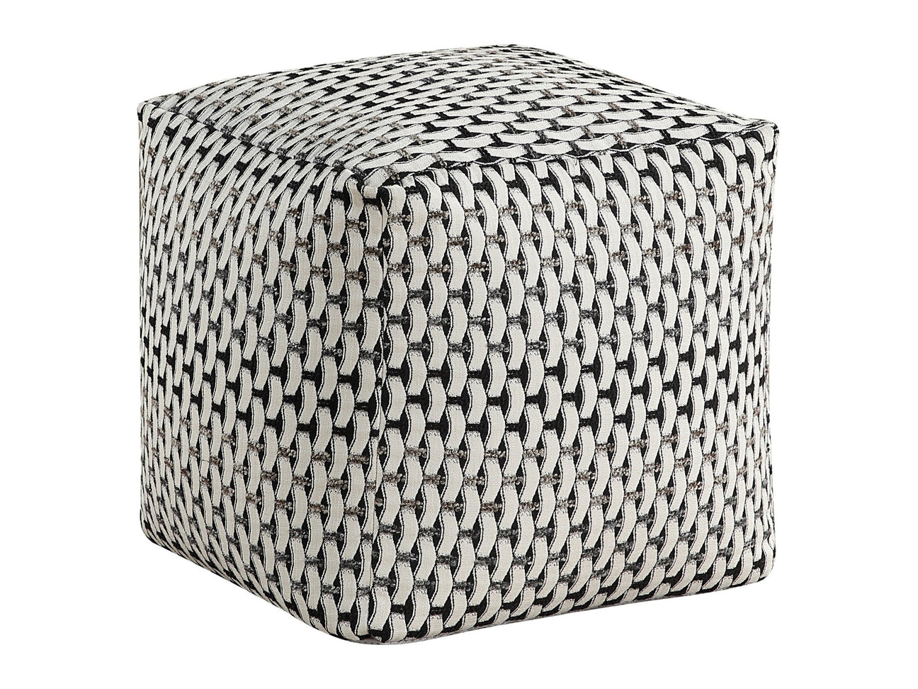 Trent Multi-color Pouf - Ornate Home