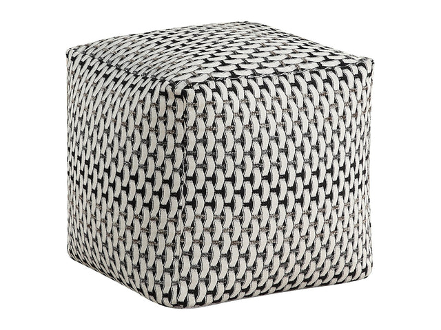 Trent Multi-color Pouf - Ornate Home