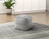 Trent Multi-color Pouf - Ornate Home