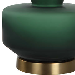 Trentino Dark Emerald Green Table Lamp - Ornate Home