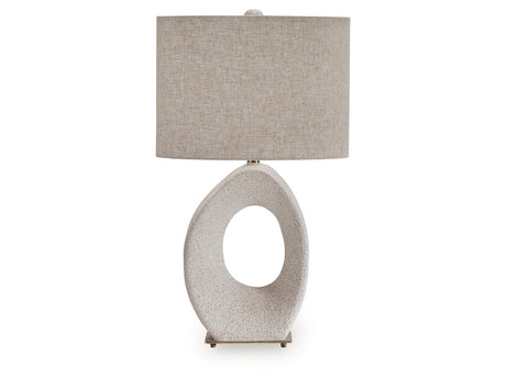 Trentlen Cream/Gold Paper Table Lamp (1/CN) (Online Special Price) - Ornate Home