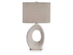 Trentlen Cream/Gold Paper Table Lamp (1/CN) - Ornate Home