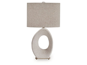 Trentlen Cream/Gold Paper Table Lamp (1/CN) - Ornate Home