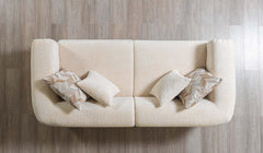 Trento Ivory Sofa - Ornate Home