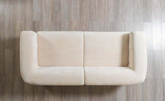 Trento Ivory Sofa - Ornate Home