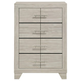 Trenton Rustic Cream 4-drawer Bedroom Chest of Drawers - Ornate Home