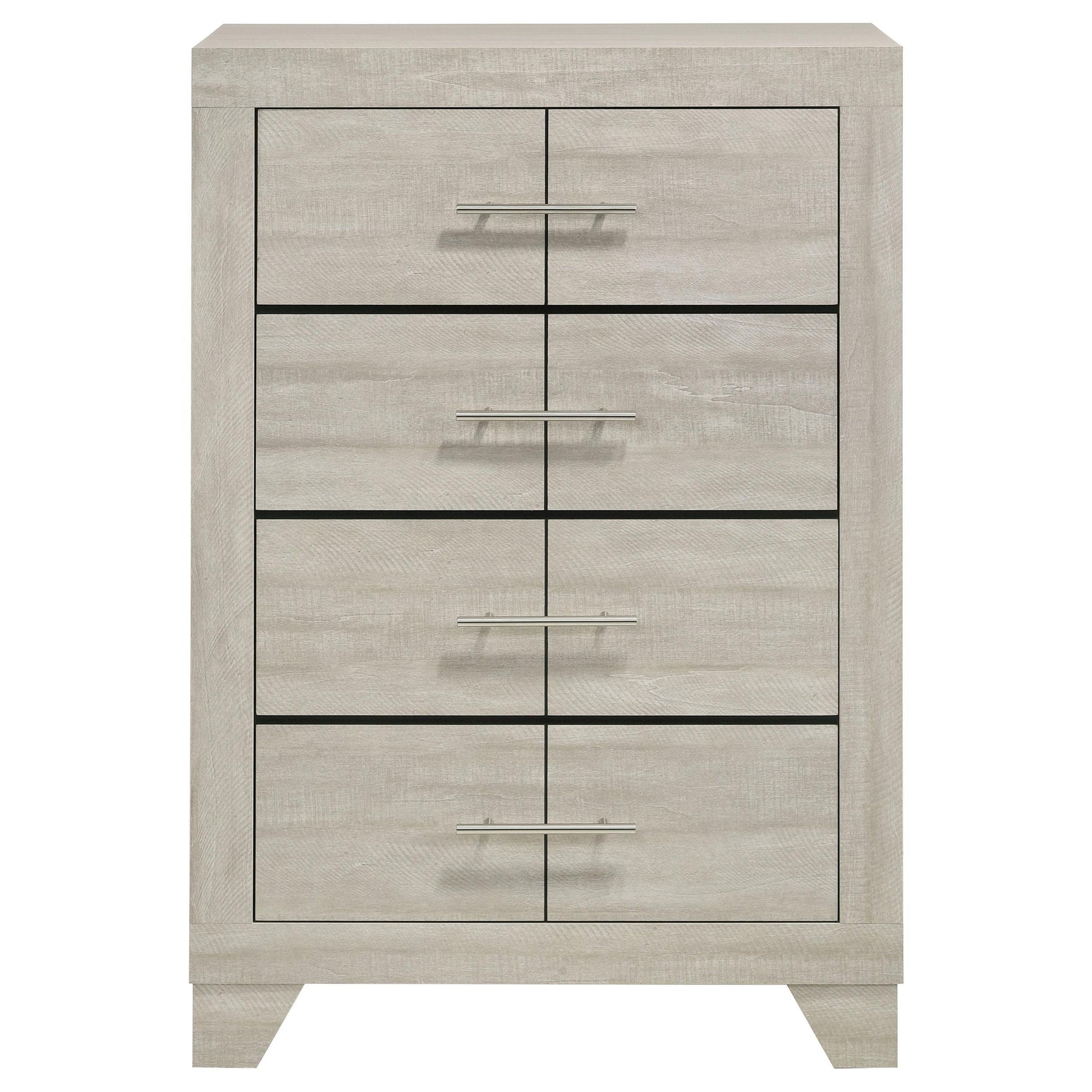 Trenton Rustic Cream 4-drawer Bedroom Chest of Drawers - Ornate Home