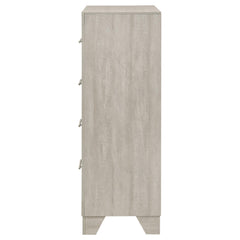 Trenton Rustic Cream 4-drawer Bedroom Chest of Drawers - Ornate Home