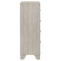 Trenton Rustic Cream 4-drawer Bedroom Chest of Drawers - Ornate Home