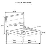 Trenton Rustic Cream 4-piece Full Bedroom Set - Ornate Home