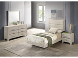 Trenton Rustic Cream 4-piece Twin Bedroom Set - Ornate Home