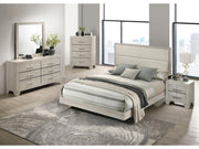 Trenton Rustic Cream 5-piece Full Bedroom Set - Ornate Home