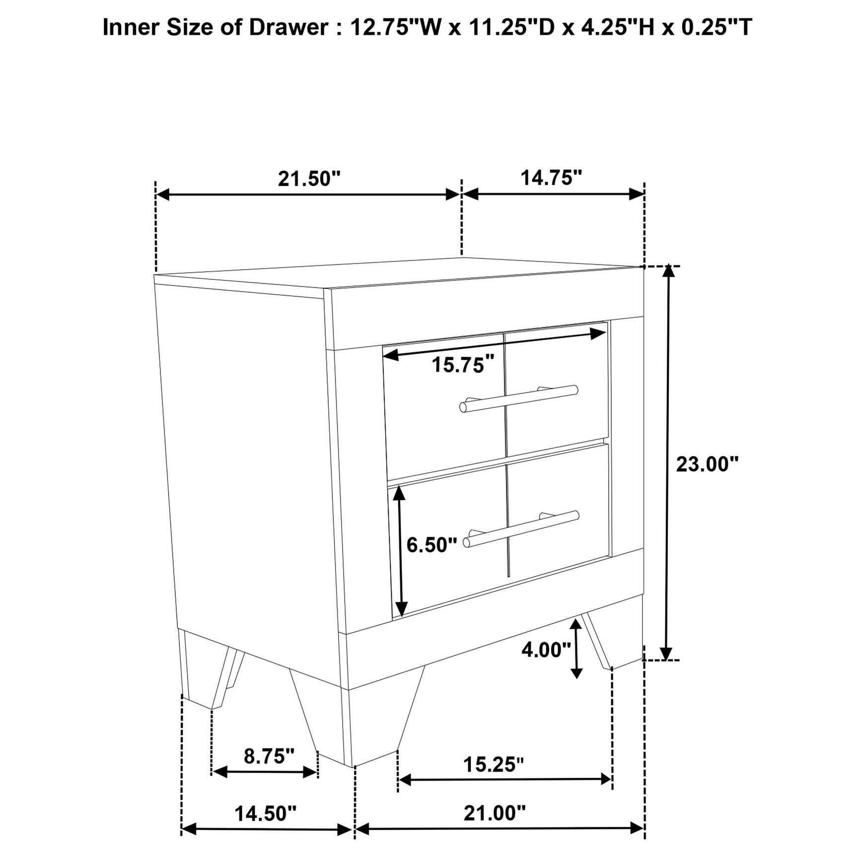 Trenton Rustic Cream 5-piece Twin Bedroom Set - Ornate Home