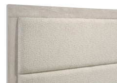 Trenton Rustic Cream 54-inch Wood Full Panel Bed - Ornate Home