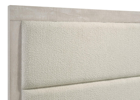 Trenton Rustic Cream 54-inch Wood Twin Panel Bed - Ornate Home