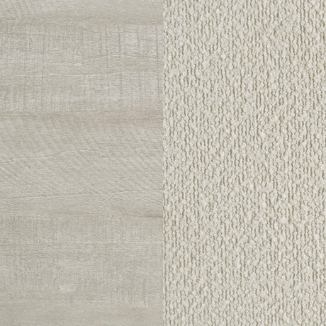 Trenton Rustic Cream 54-inch Wood Twin Panel Bed - Ornate Home