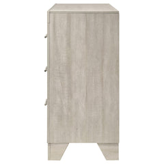 Trenton Rustic Cream 6-drawer Bedroom Dresser - Ornate Home